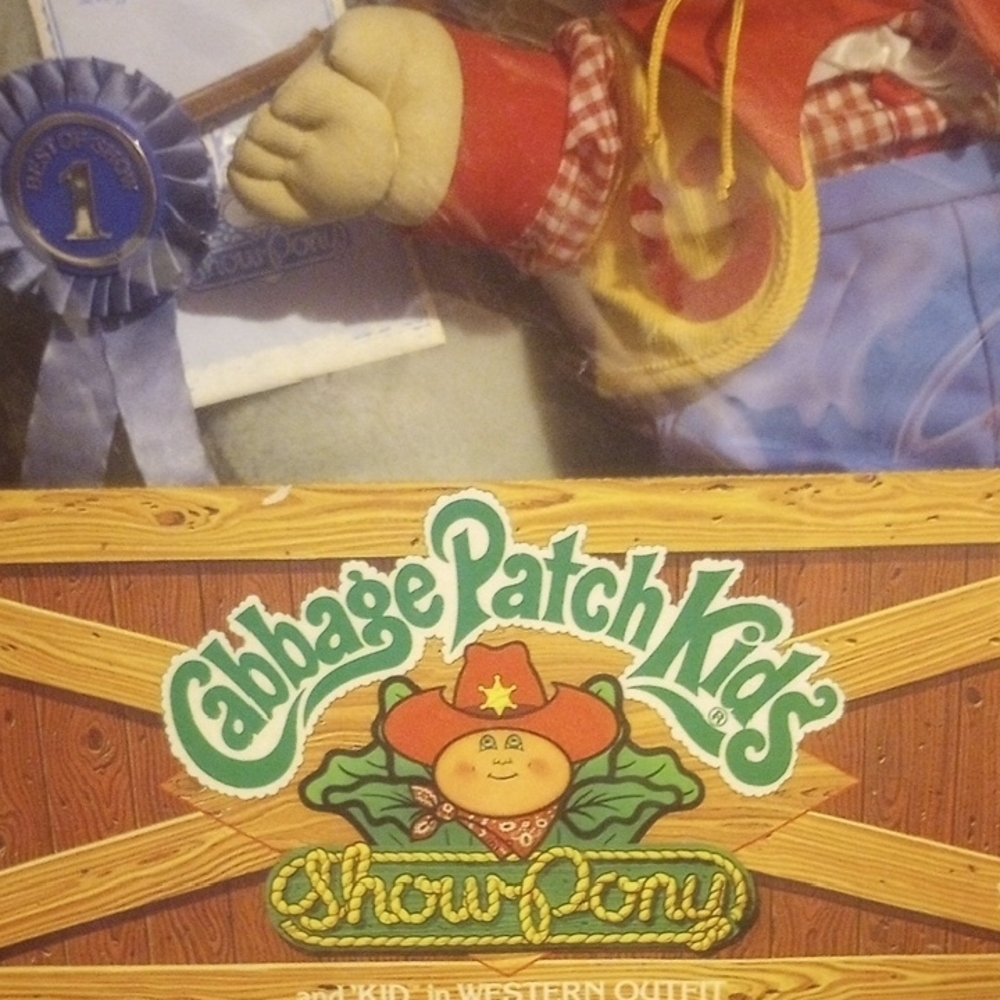 1985 Cabbage Patch Kids Show Pony Doll Collectable